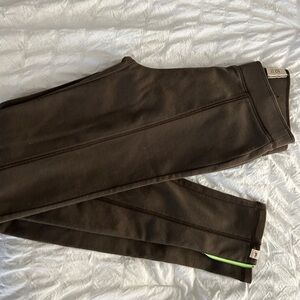 Hollister Leggings with Seams and Zippers